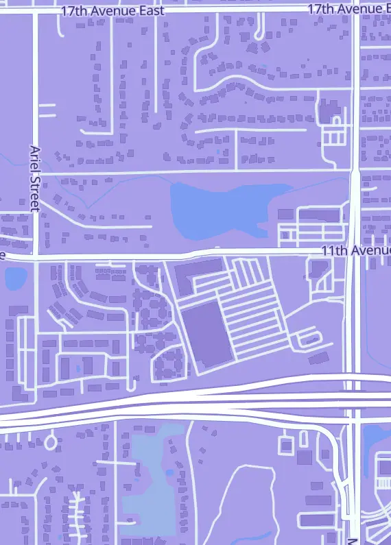 Street map around 1Up Video Games, 2106 11th Ave E, North St Paul, MN