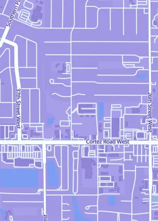 Street map around 941 Sports Cards, Bradenton
