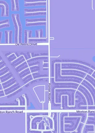 Street map around A-Z Toy Hobby, Katy