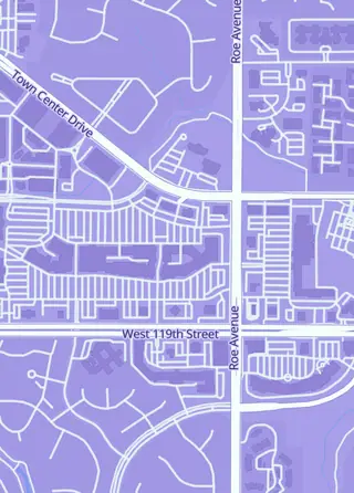 Street map around Anime Store Near Me, Leawood