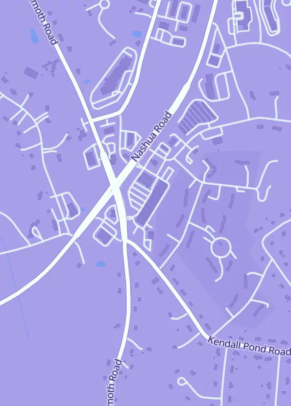 Street map around Awesome CCG, 123 Nashua Rd, Londonderry, NH