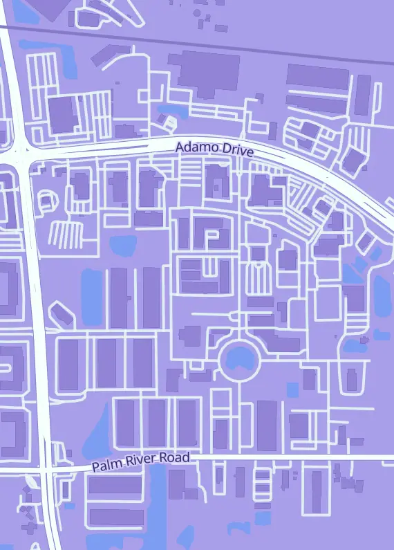 Street map around BeechboyzComics, 9250 Bay Plaza Blvd, Tampa, FL