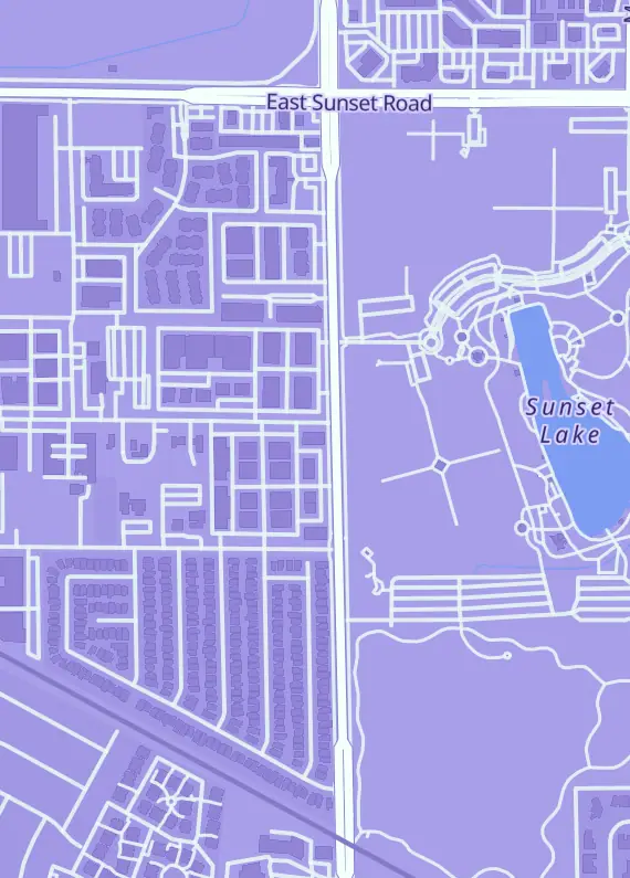 Street map around Best Deal Trading Cards, 6811 S Eastern Ave #103, Las Vegas, NV