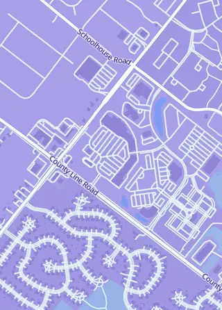 Street map around Bricks On The Dollar, Chalfont