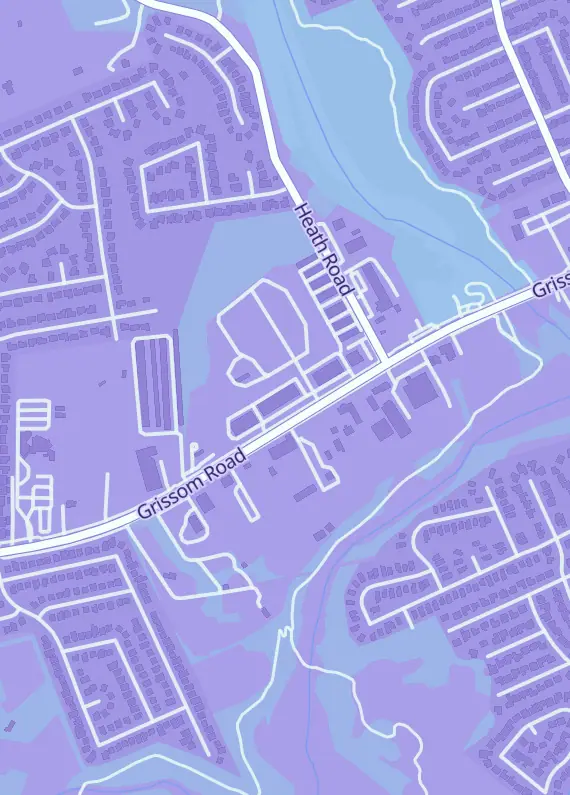 Street map around Card Goat LLC, 7543 Grissom Rd #118, San Antonio, TX