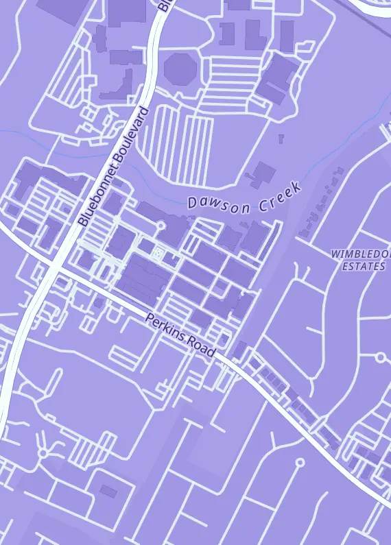 Street map around Cards and Culture, 10155 Perkins Rd, Baton Rouge, LA