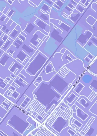 Street map around Cards Collectibles And Comics, Warminster