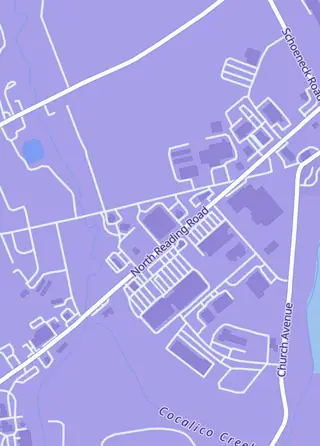 Street map around Cards Next Door, Ephrata