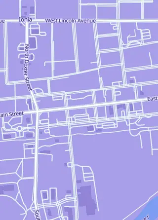 Street map around Ccgprime, Ionia