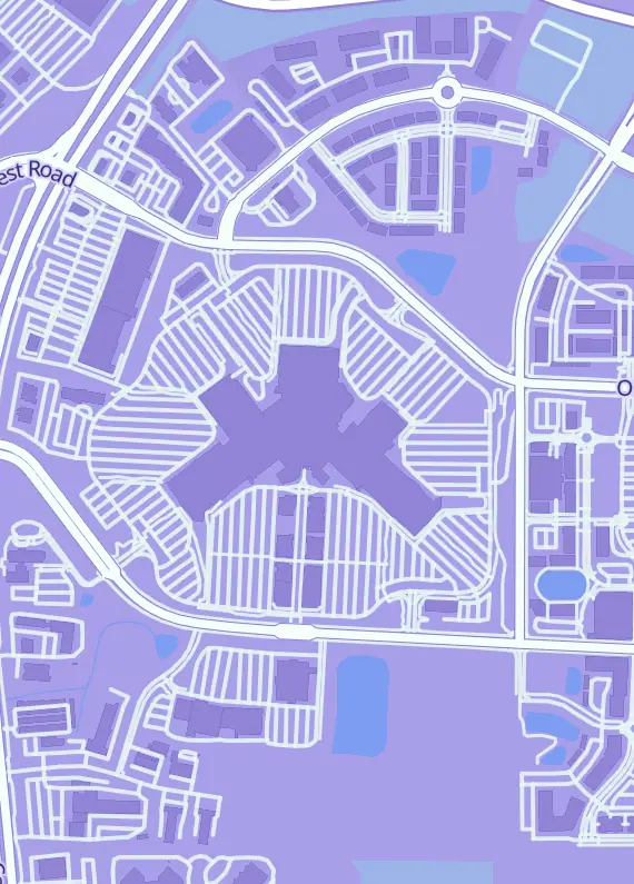 Street map around CCS Raleigh, 3801 Sumner Blvd, Raleigh, NC