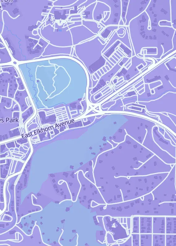 Street map around Colorado Games Company, 440 E Elkhorn Ave, Estes Park, CO