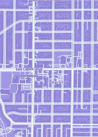 Street map around Cosmic Destroyers Collectibles, Shorewood