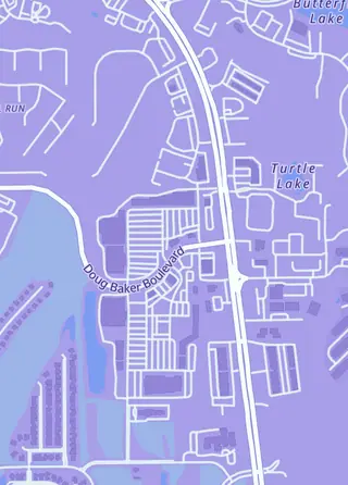 Street map around Dailey Card Co, Hoover