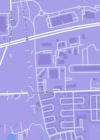 Street map around Dave and Adam's Card World, Tonawanda