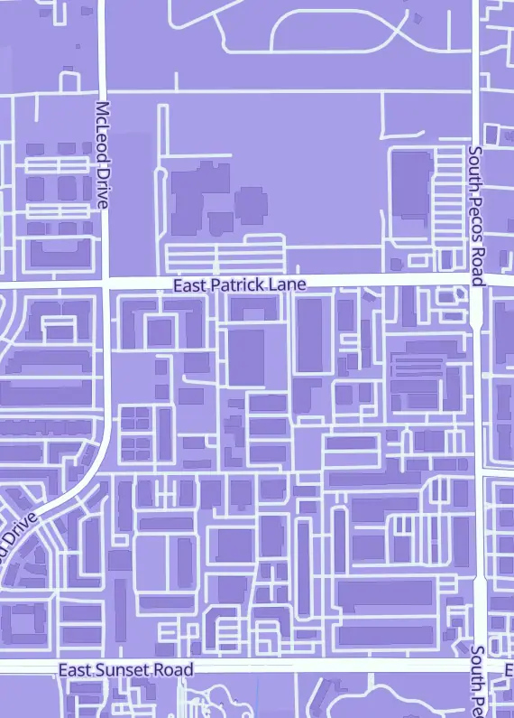 Street map around Desert Collectibles, 6160 Stevenson Way, Las Vegas, NV