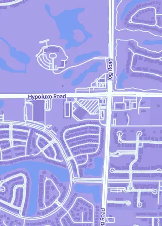 Street map around Diamond Level Collectibles, Lake Worth