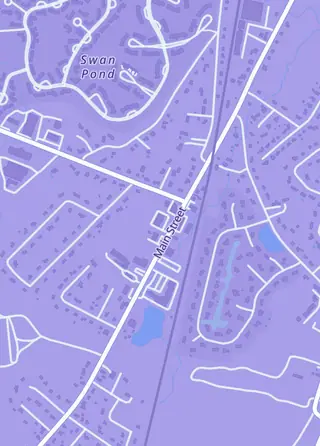 Street map around Divine Gamez, Walpole