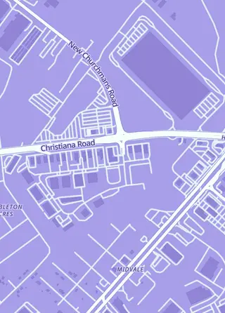Street map around Do Big Things Collectibles Inc, New Castle