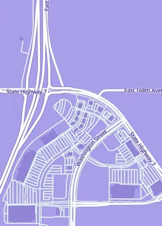 Street map around Do Gooder Games Cafe, Thornton