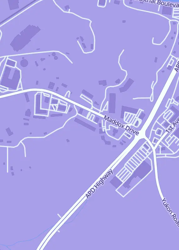 Street map around Double Up Games, 772 Maddox Dr Ste 130, East Ellijay, GA
