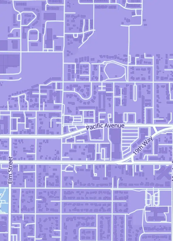 Street map around Dragon's Lair, 2735 20th Pl Ste B, Forest Grove, OR