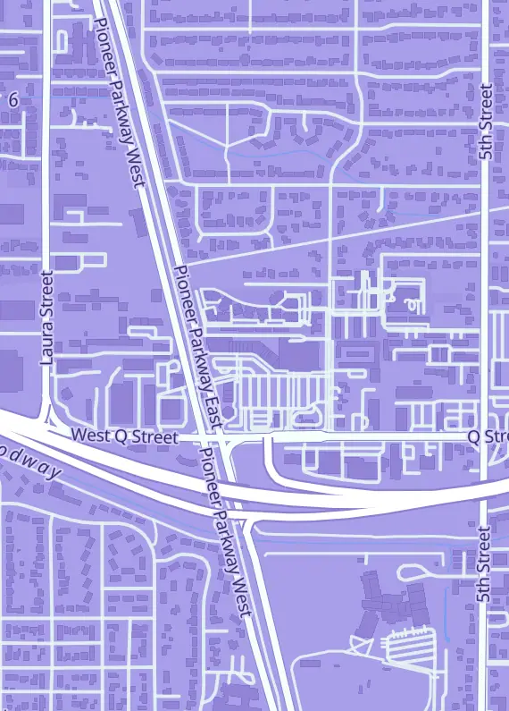 Street map around DragonVine, 1859 Pioneer Pkwy E, Springfield, OR