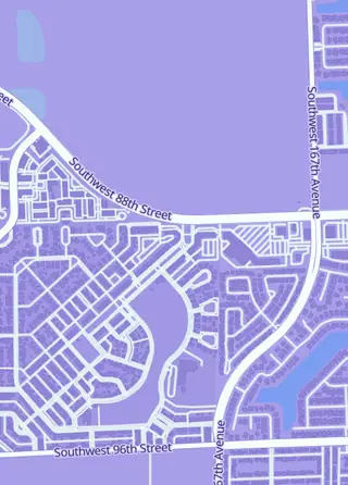 Street map around Drop Town Exotics, Miami