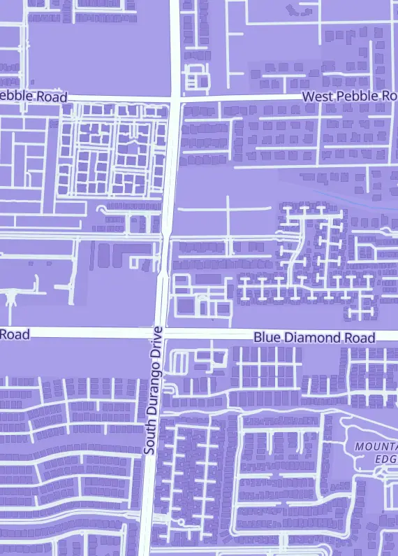 Street map around Dungeon Heart Games, 8544 Blue Diamond Rd #150, Las Vegas, NV