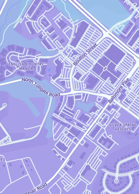 Street map around East Coast Airsoft, 130 N Tollgate Rd, Bel Air, MD