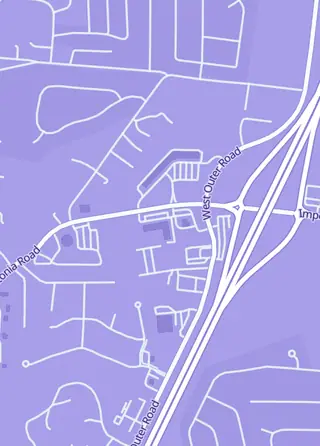 Street map around Elite Collectibles, Imperial
