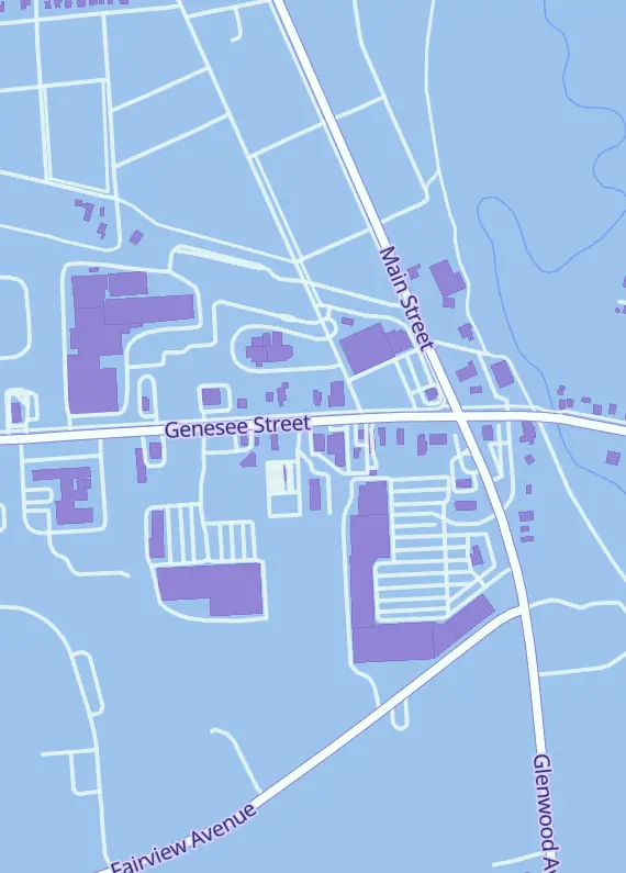 Street map around Empyrean City Collectibles, 207 Genesee St, Oneida, NY