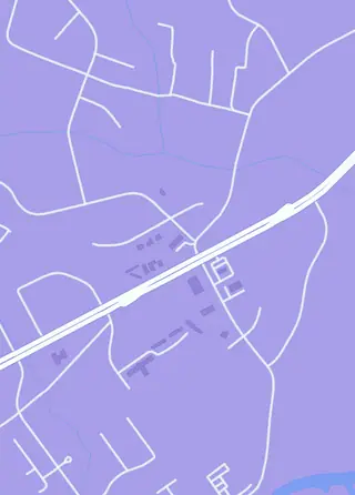 Street map around ENC Sports Cards, New Bern