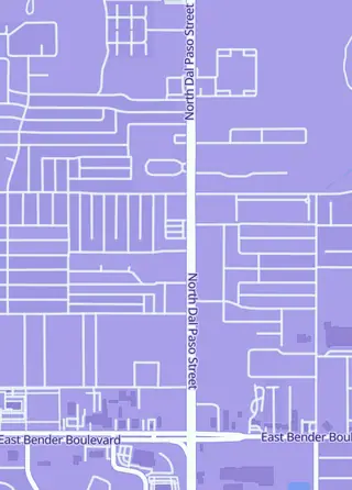 Street map around Eternal Universe Games, Hobbs