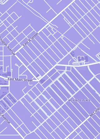 Street map around Fantasy Book Inc, Belleville