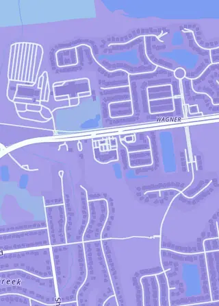 Street map around Flashpoint Comics and Games, Winter Springs