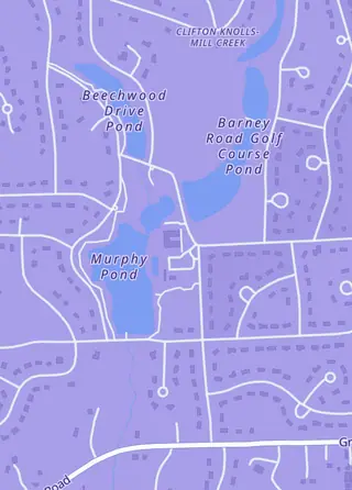 Street map around Flipside Gaming, Clifton Park