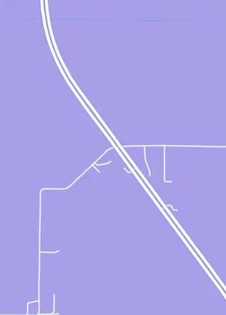 Street map around Full Metal Cards, Haubstadt