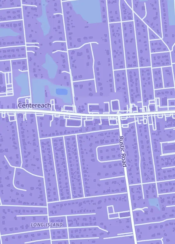 Street map around Funky Town Collectibles, 2394 Middle Country Rd, Brookhaven, NY