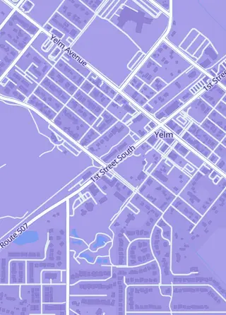Street map around Funtime Toys and Gifts, Yelm