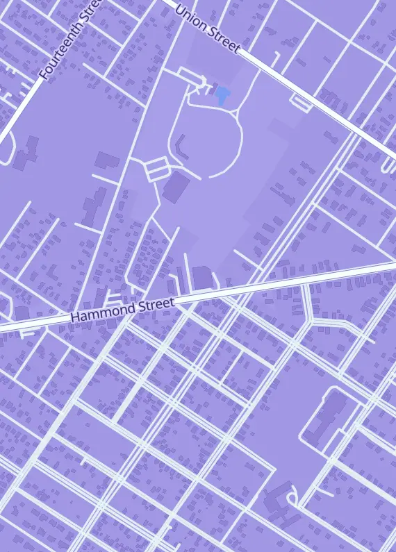 Street map around Galactic Comics and Collectibles, 499 Hammond St Apt 3, Bangor, ME