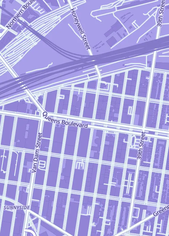 Street map around Gamer's Choice, 34-09 Queens Blvd, New York, NY