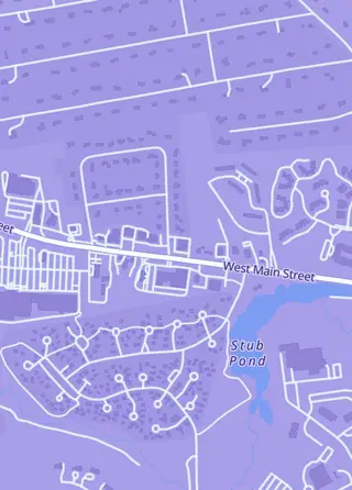 Street map around gamesIRL, Avon