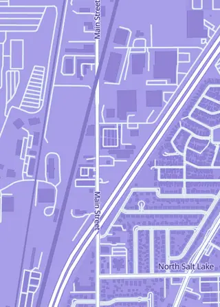 Street map around Gametyrant, North Salt Lake
