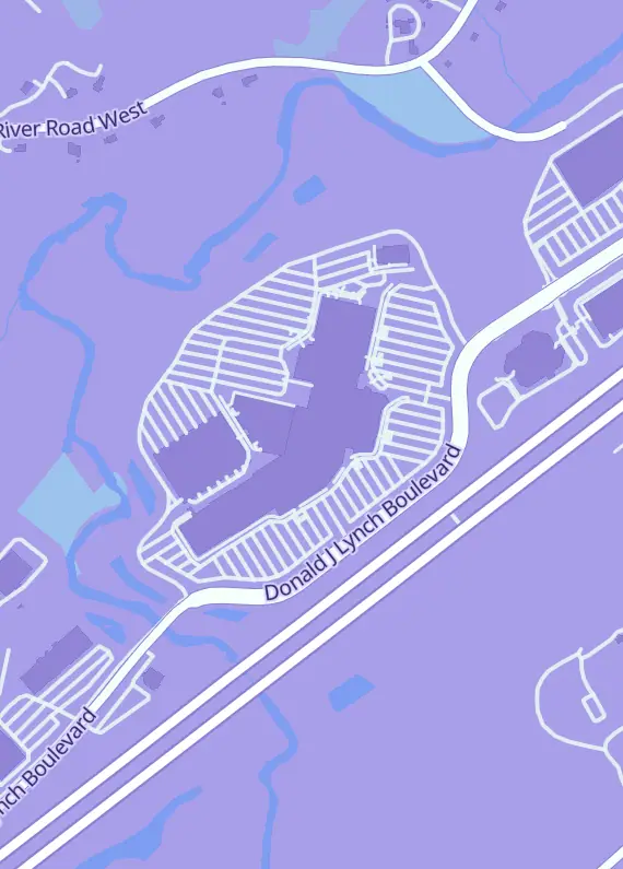Street map around Geek Boutique (Formerly “The One Stop Shop”), 601 Donald Lynch Blvd Ste 261, Marlborough, MA