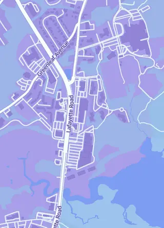 Street map around Gen X Gaming, Portsmouth