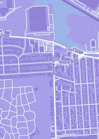 Street map around GG Cards and Breaks, Syracuse