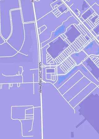 Street map around Golden Lair Games - Grand Blanc, Grand Blanc