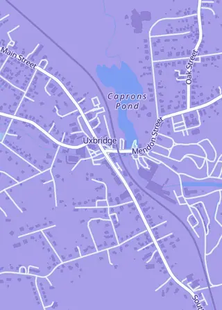 Street map around Great Stories Comics and Gaming, Uxbridge