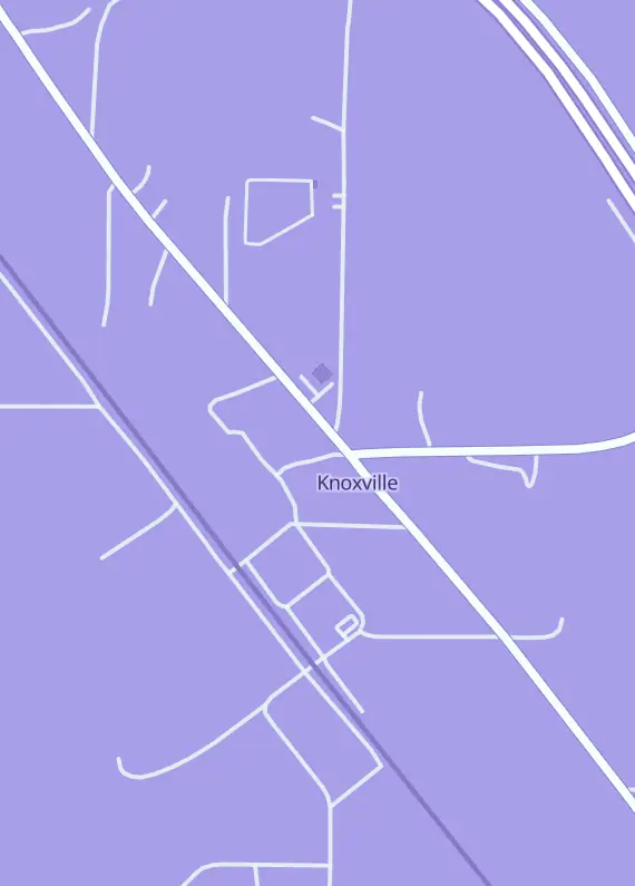 Street map around Green Door Collectibles, LLC, 23847 US-64, Knoxville, AR