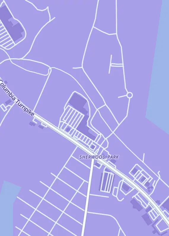 Street map around Greenbush Out-of-Print Comics, 501 Columbia Turnpike, Rensselaer, NY